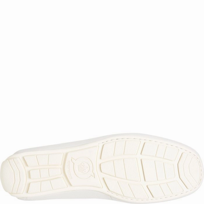 High Fashion Heels Born Men's Marcel Driving Moc - White (Sea Salt)