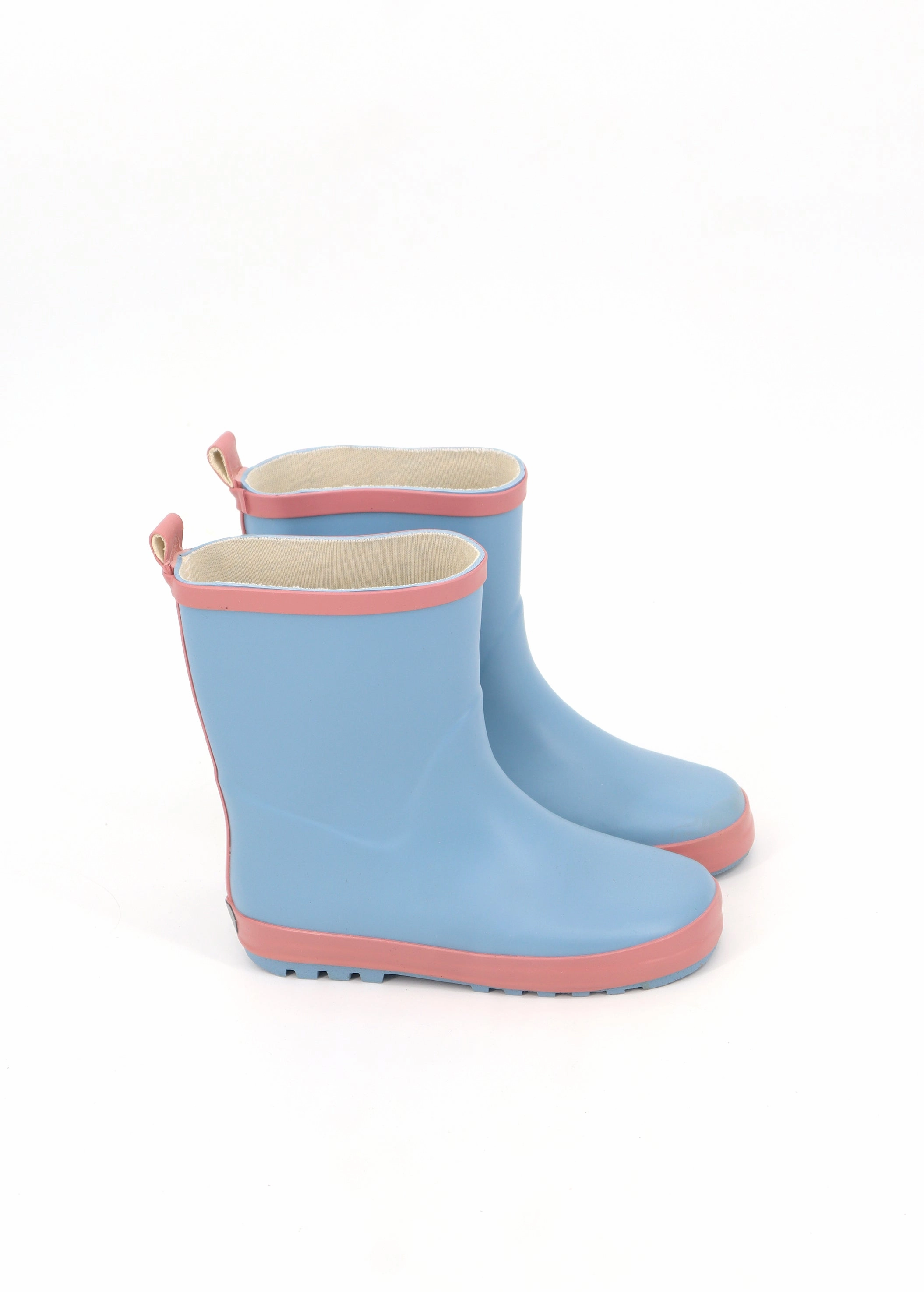 Ankle Heel Boots Kids Girl's Rubber Ankle Boots,Blue