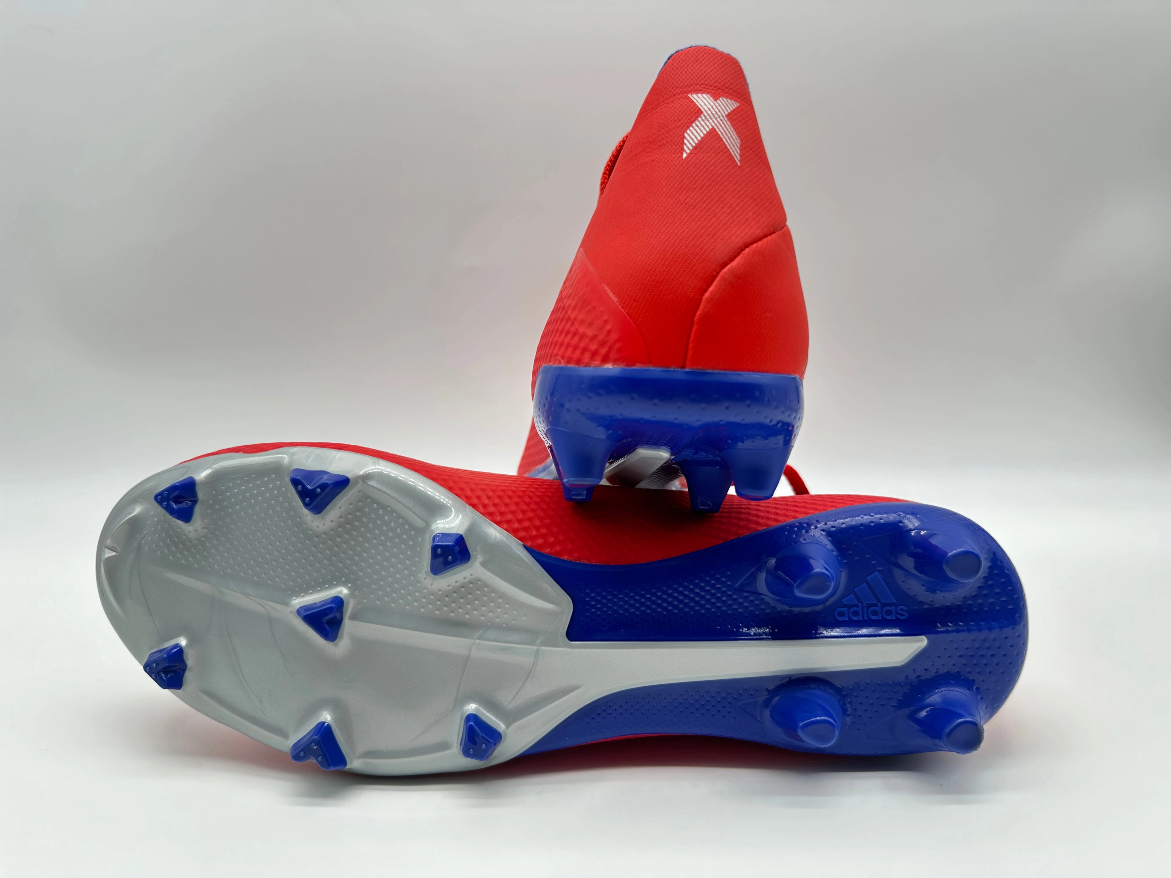 Adidas Streetball Shoes Adidas X 18.3 FG Red Blue