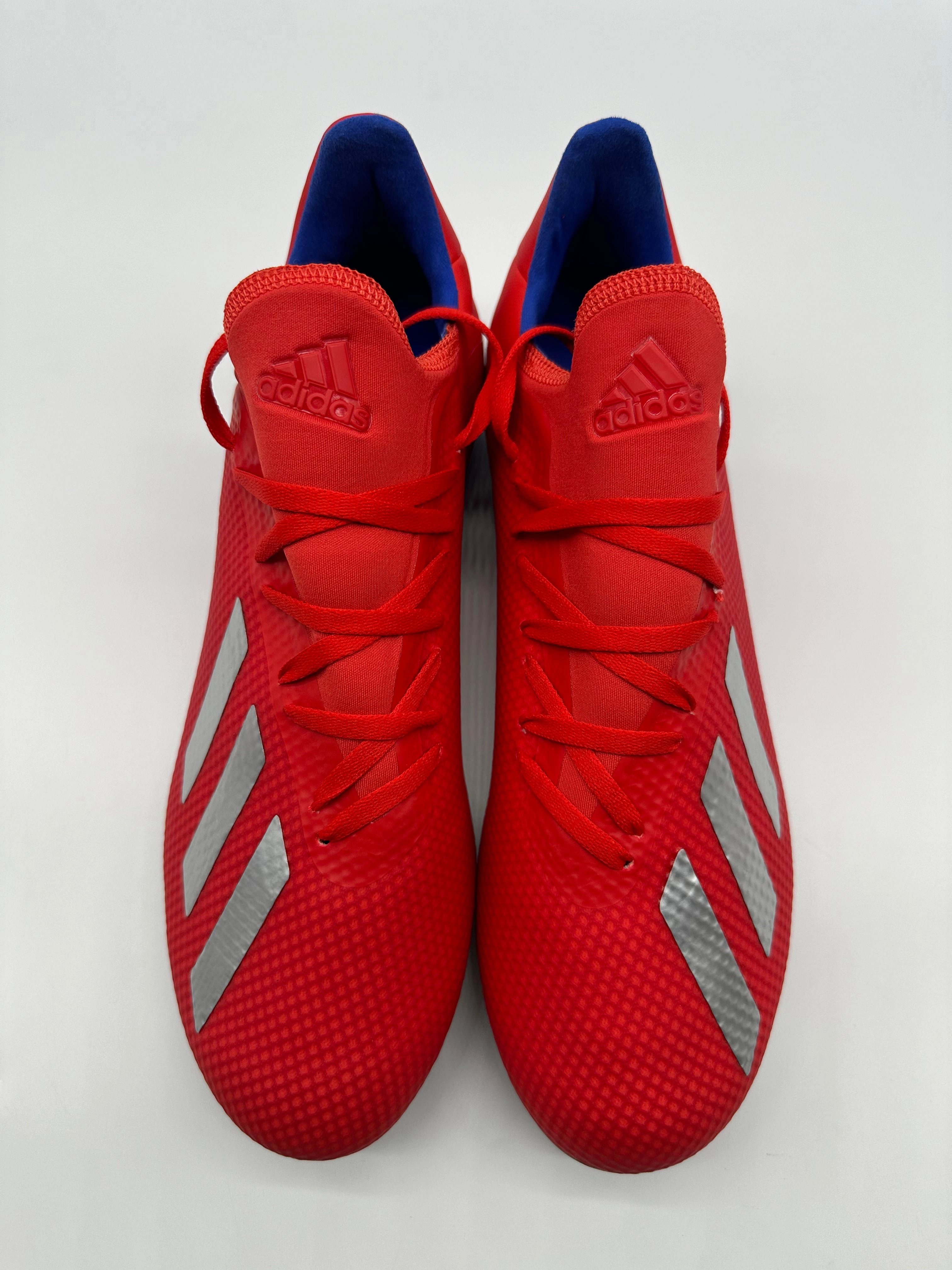 Adidas Shoes Vs Nike Adidas X 18.3 FG Red Blue