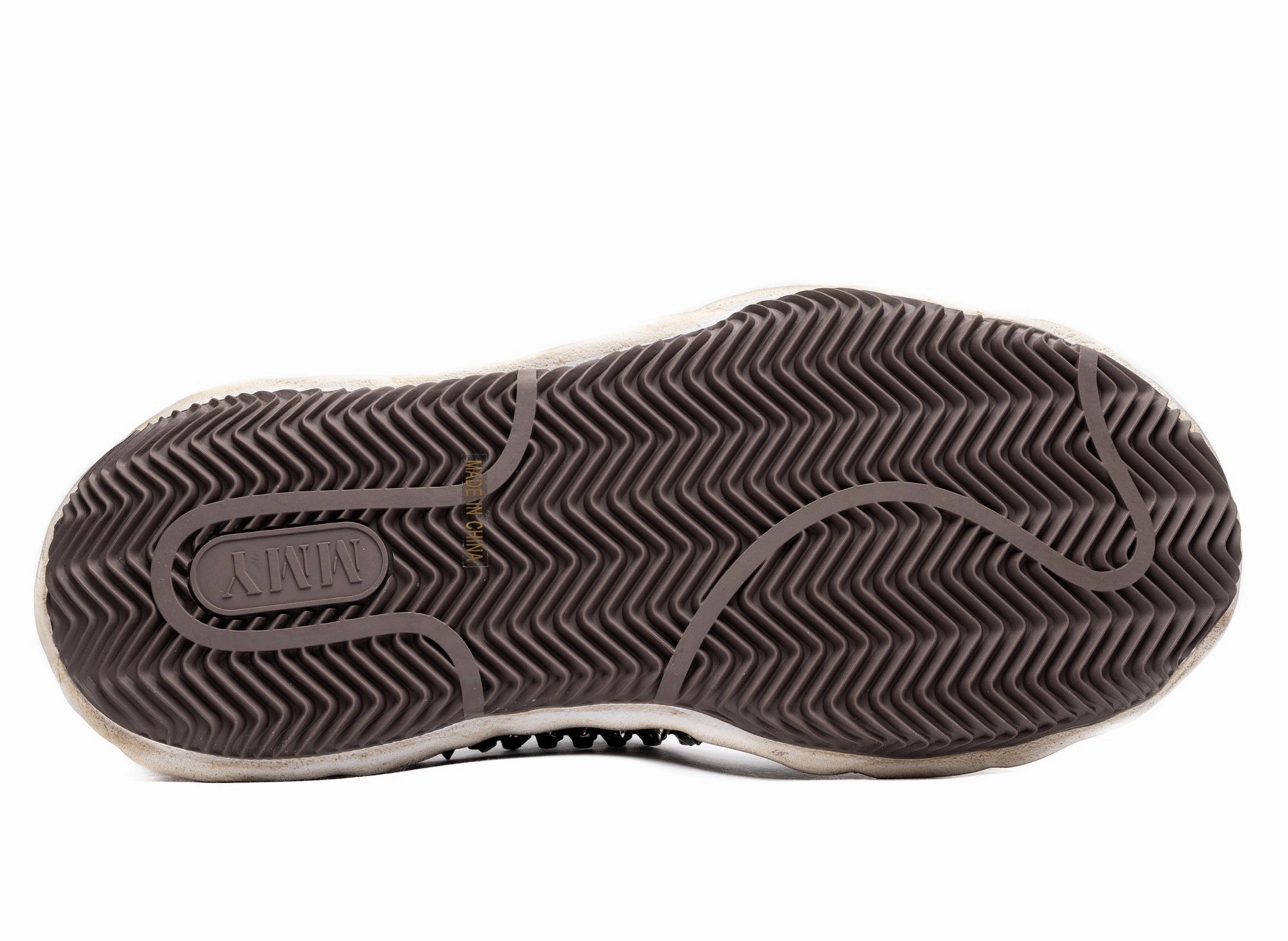 Gucci Matelasse Canvas Espadrille Maison Mihara Yasuhiro Spiked Blakey Low in Black/White