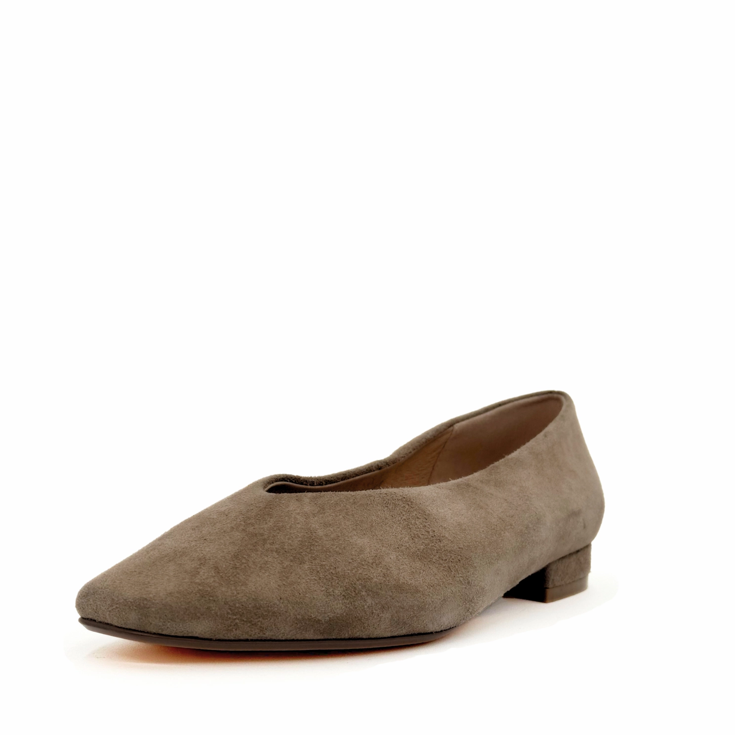 Gucci Slip Ons Slick Suede Ballet Flats