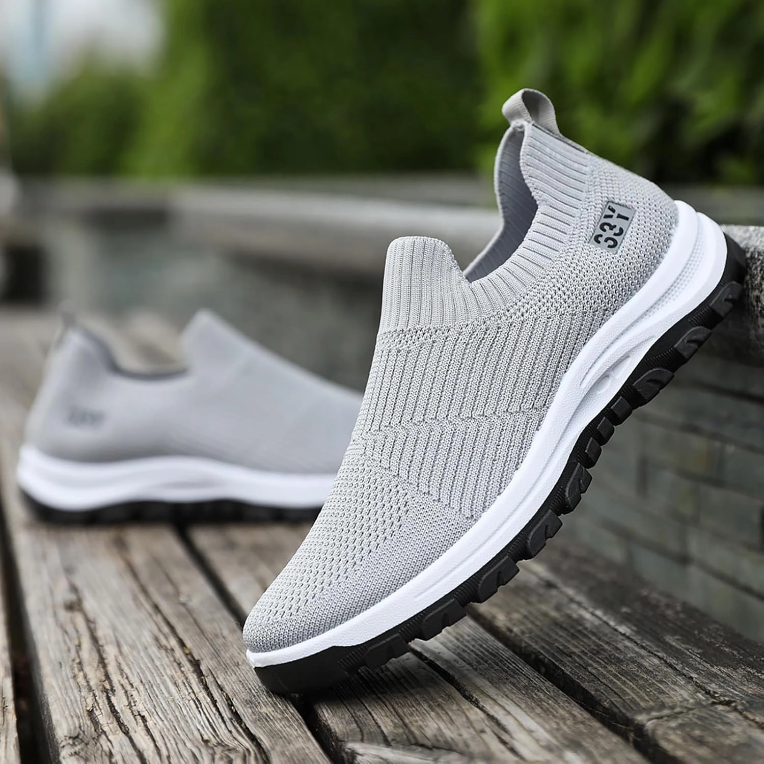 Mens Slip on Shoes Men's Sneakers Shoe for Men Tennis Shoe for Men Running Trail Lightweight Sneaker Boys Sneakers Size 3