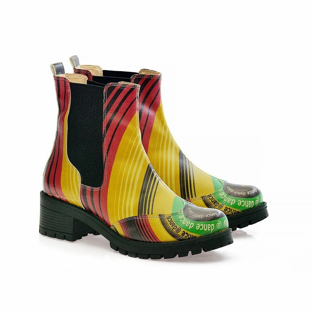 Open Toe Boots Record Short Boots LAS106