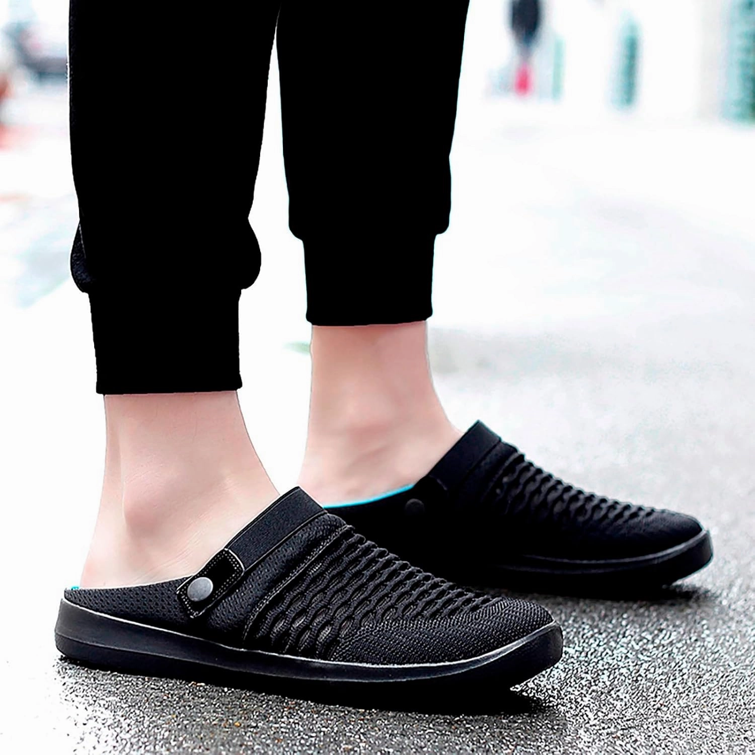 Adidas Adizero Aruku Casual Shoes Casual Dress Shoes Men's Hollow Mesh Casual Sneakers Summer Sandals Breathable Shoes A Slip On Beach