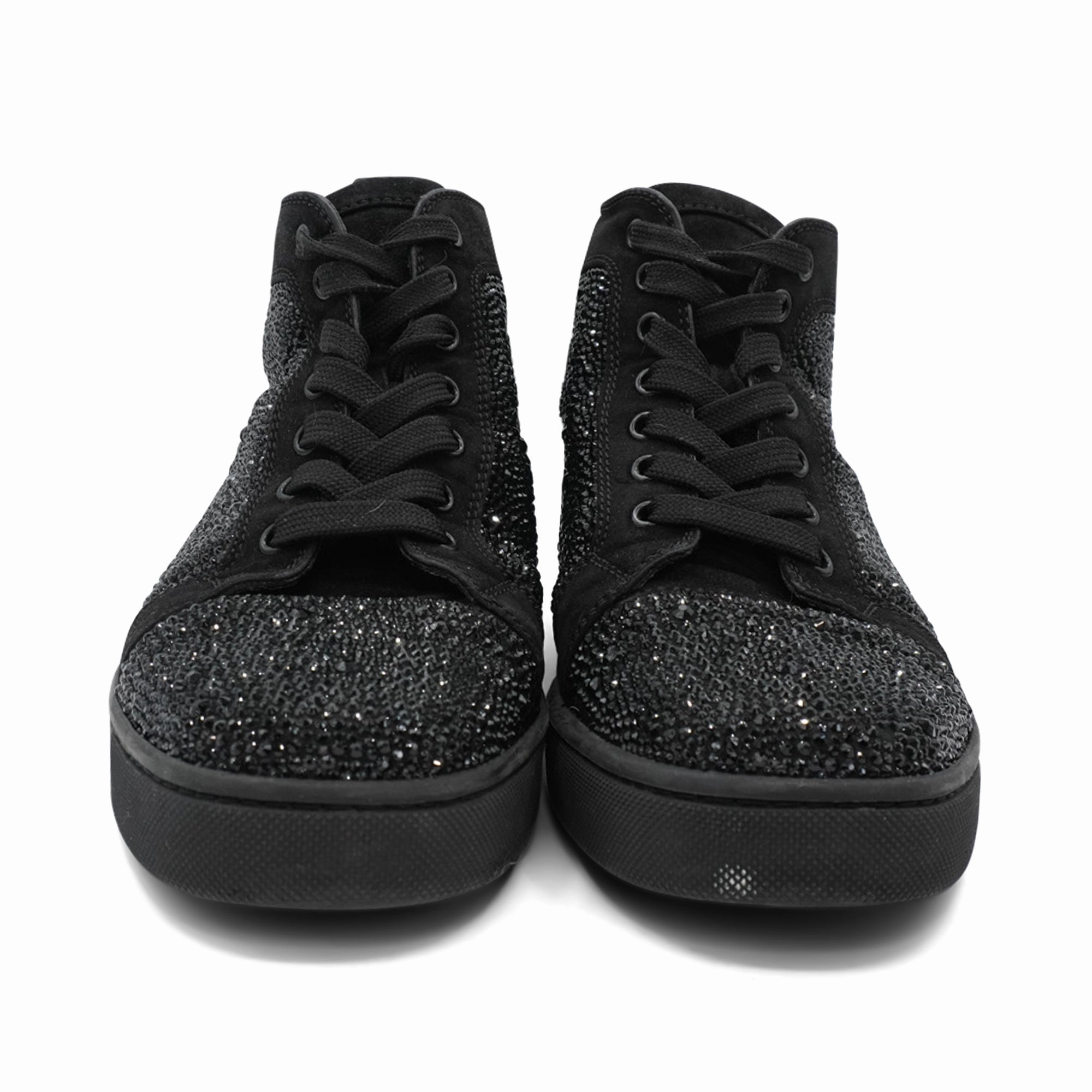 Song High Heel Sneakers Christian Louboutin 'Louis Strass' Sneakers - Men's 41