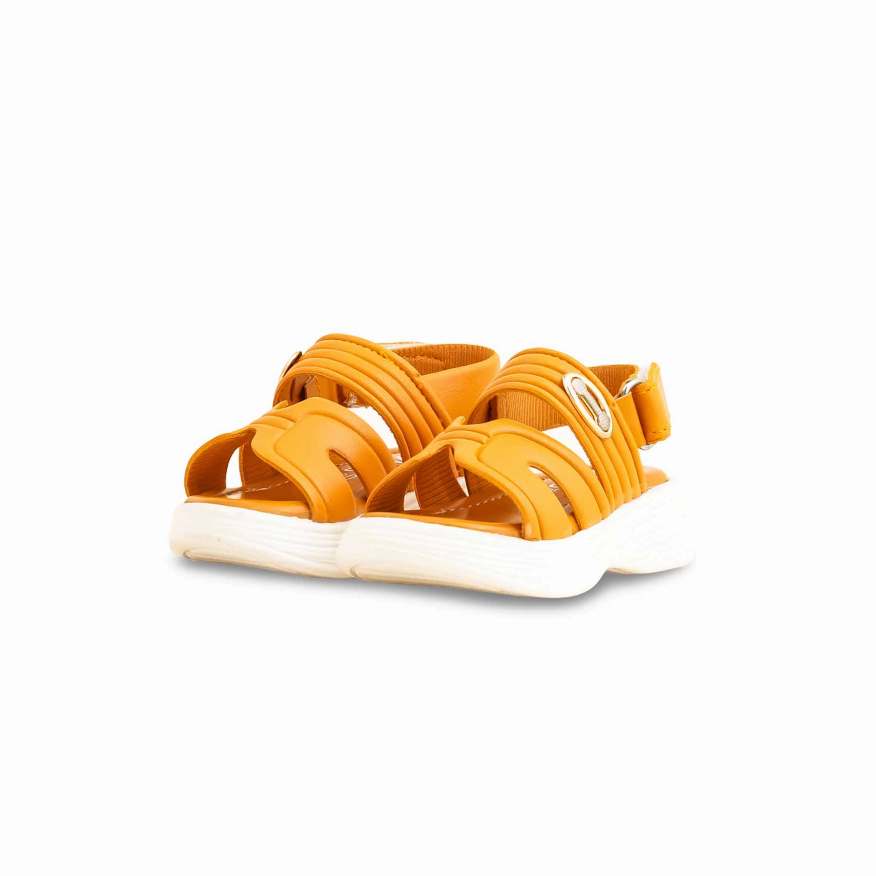 Girls Yellow Formal Sandal KD9932