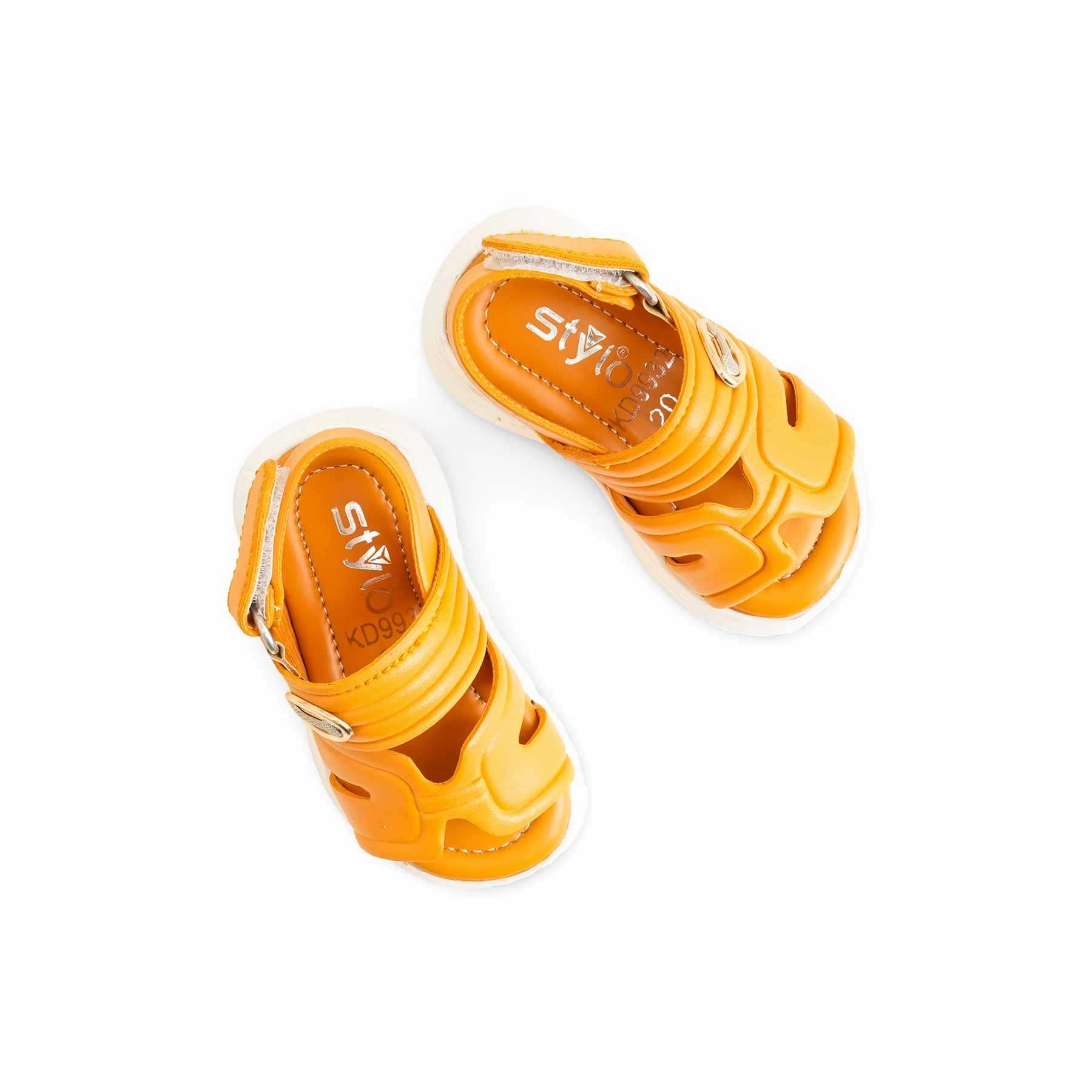 Sandals Dresses Girls Yellow Formal Sandal KD9932
