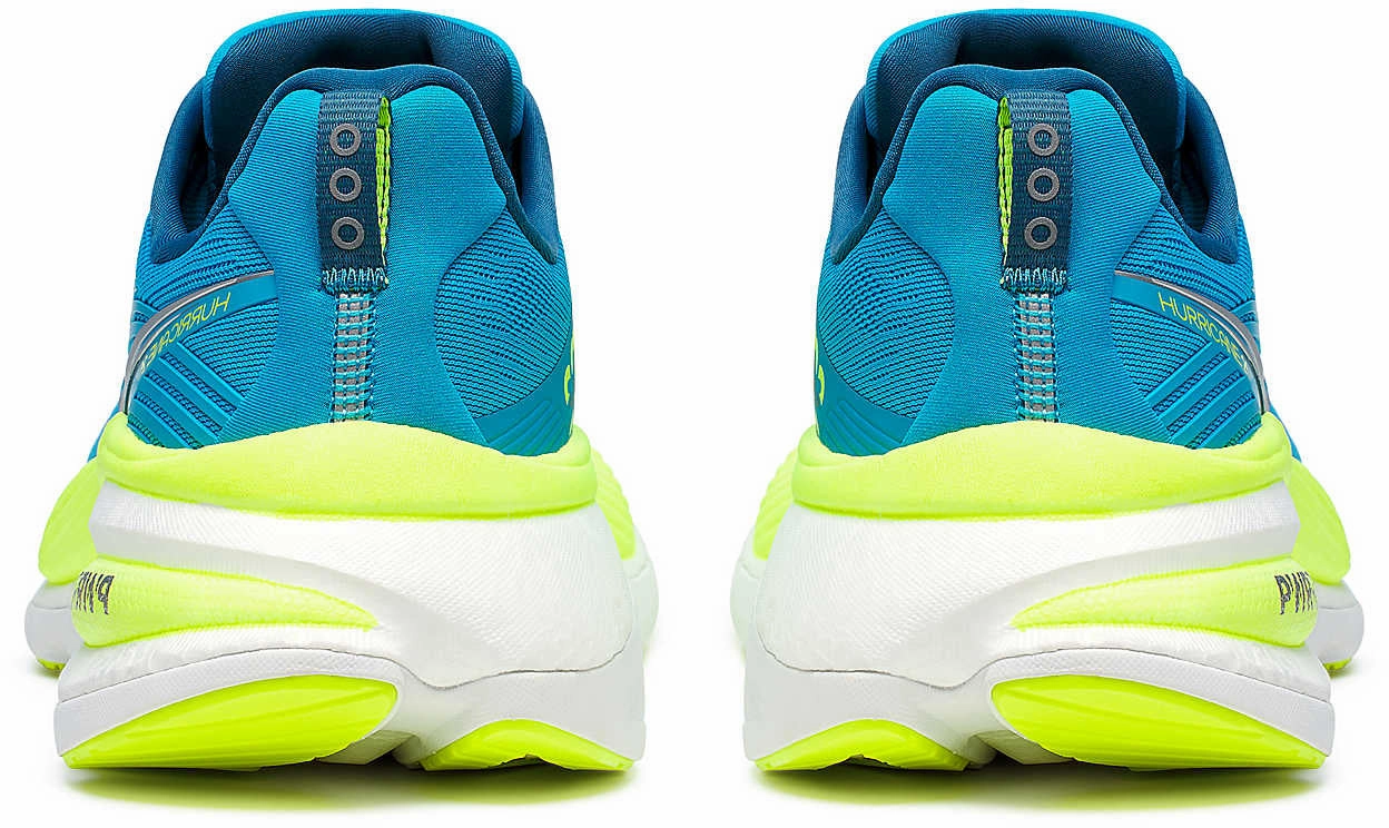 Saucony Hurricane 24 Mens Running Shoes - Blue Best Running Shoes For Track Practice