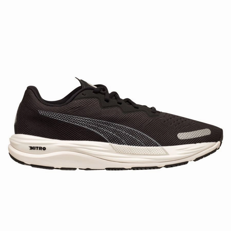 PUMA Velocity NITRO 2 Running Shoes Black/White Repair Soccer Cleats
