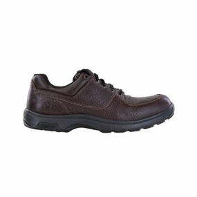 Affordable Running Shoes For Feet Men's Windsor Oxford - Dark Brown (4E Width)