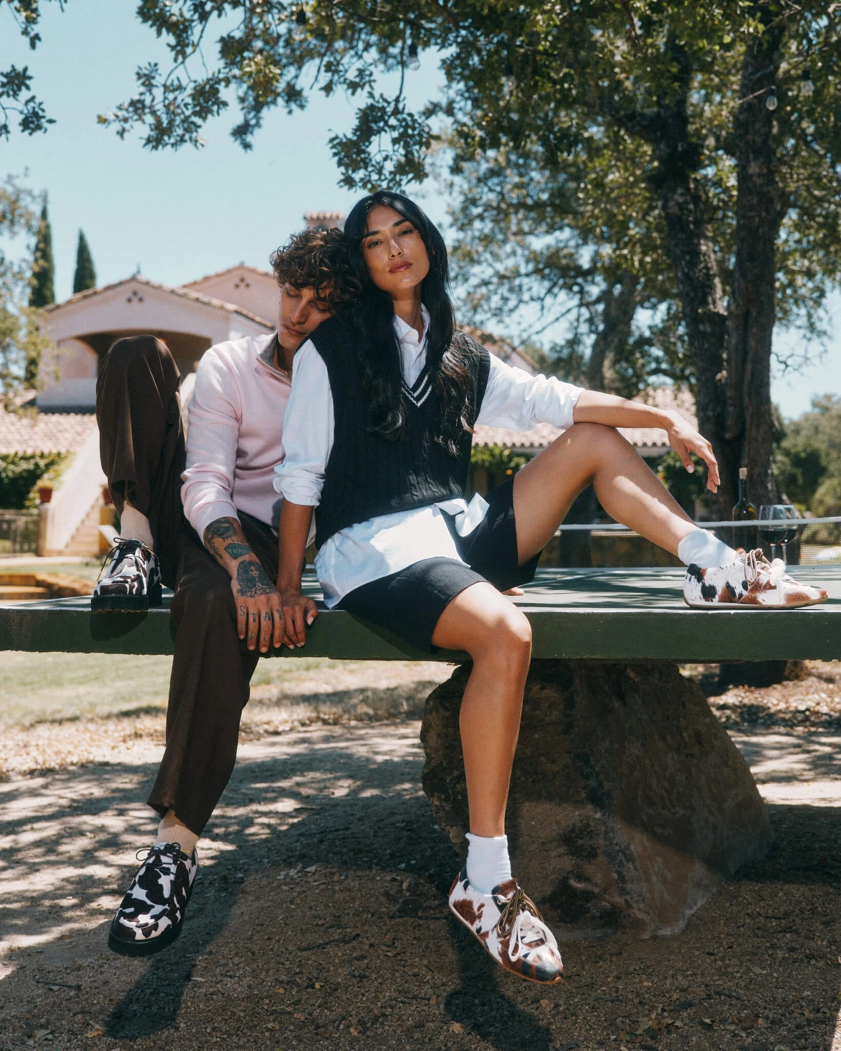 Slip On Ankle Boots Colette Dark Horse Pony Hair Sneakers