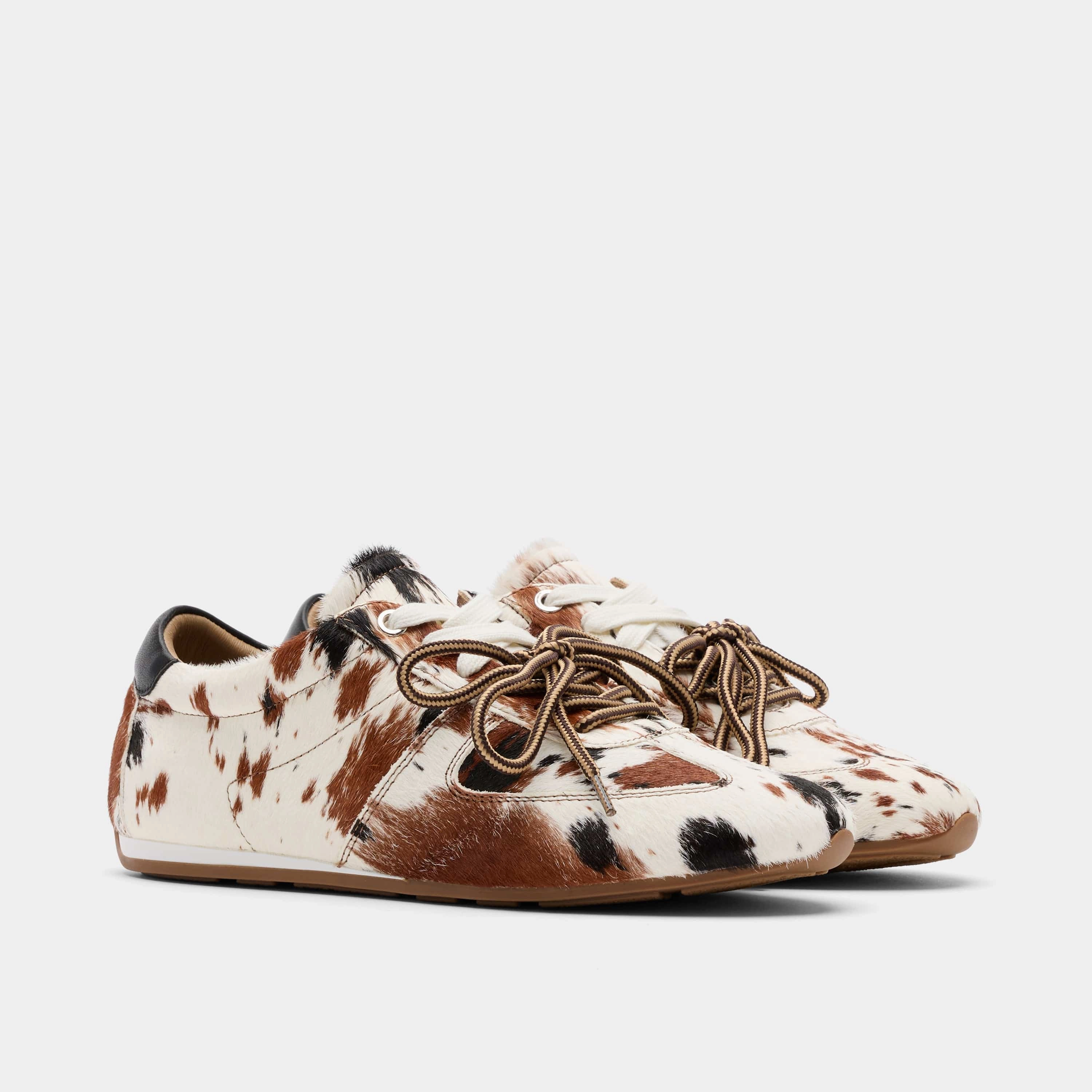 Sport Air Streamer Slip On Mule Colette Dark Horse Pony Hair Sneakers