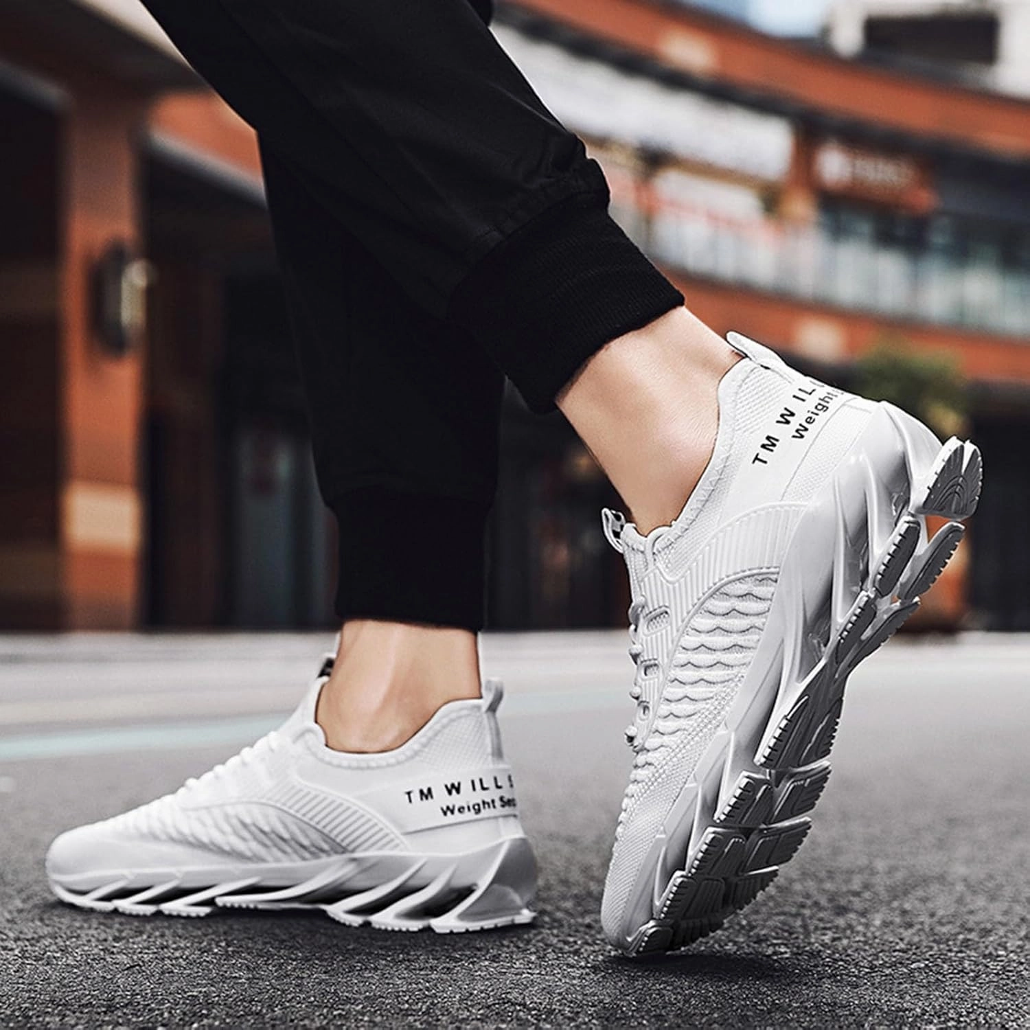 Men's Sneakers Mens Tennis Shoes Walking Shoe for Men Slip on Shoe for Men Casual Sport Sneaker Sneakers With Velcro