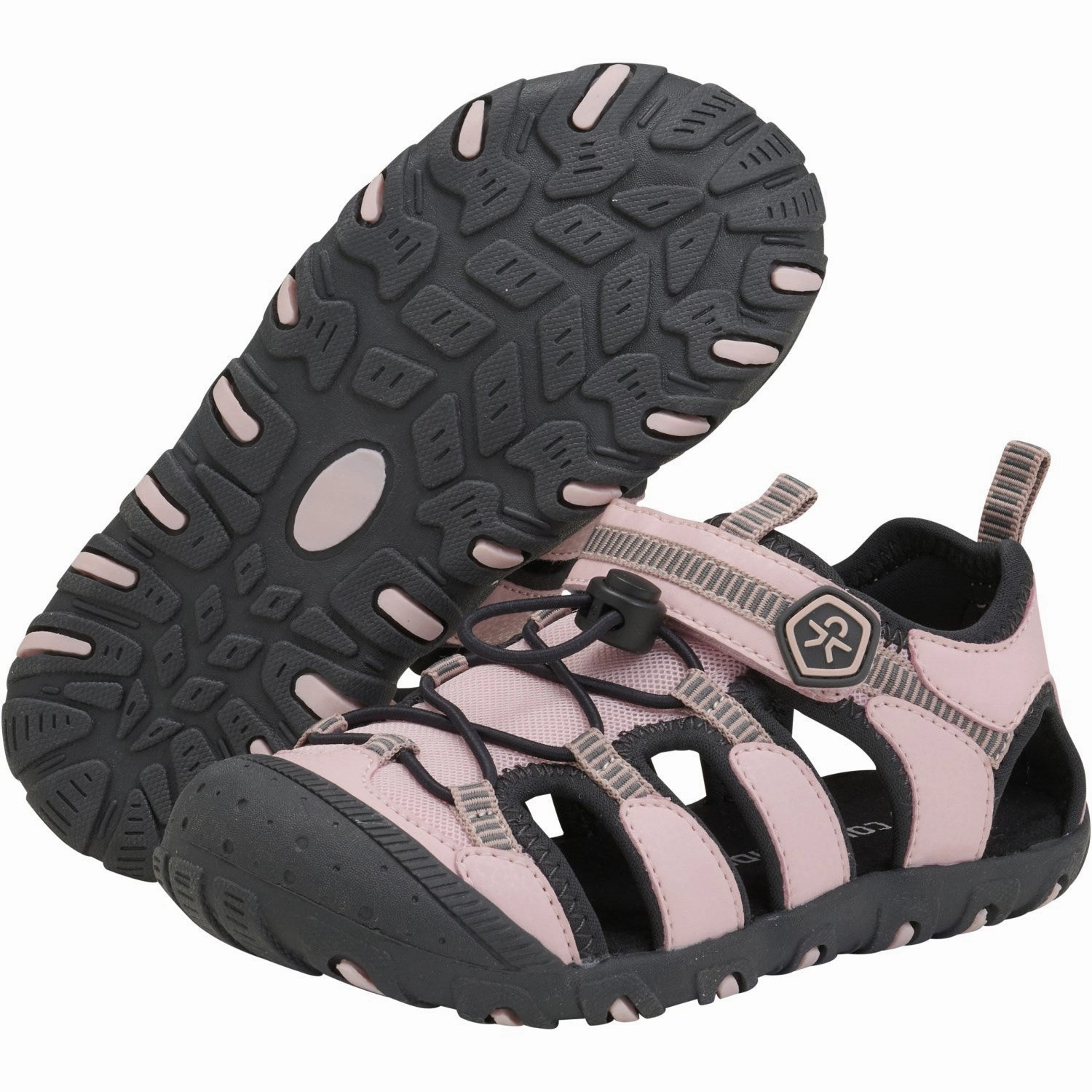 Color Kids Coral Blush Sandals Hiking W. Toe Cap Italian Boots Hiking