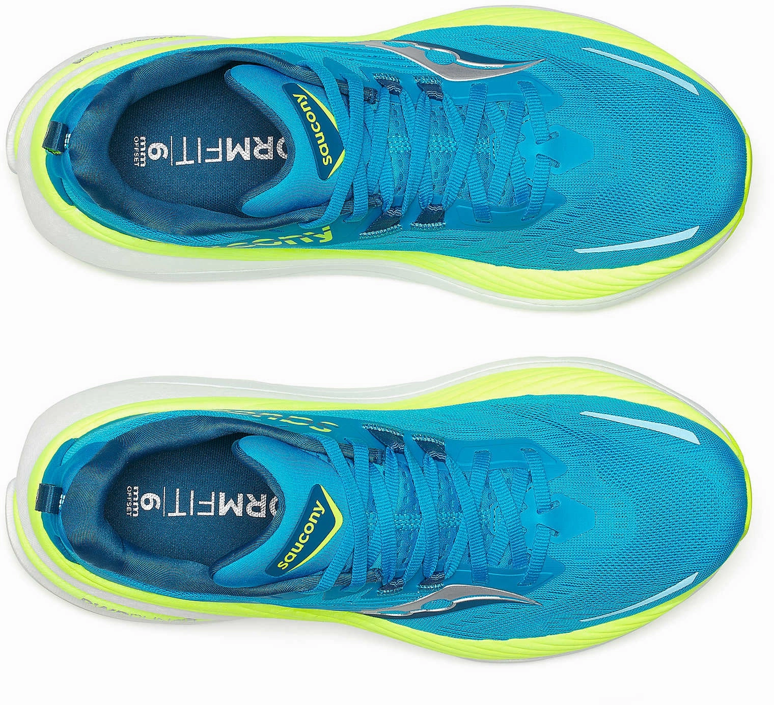 Saucony Hurricane 24 Mens Running Shoes - Blue Banned Running Shoes