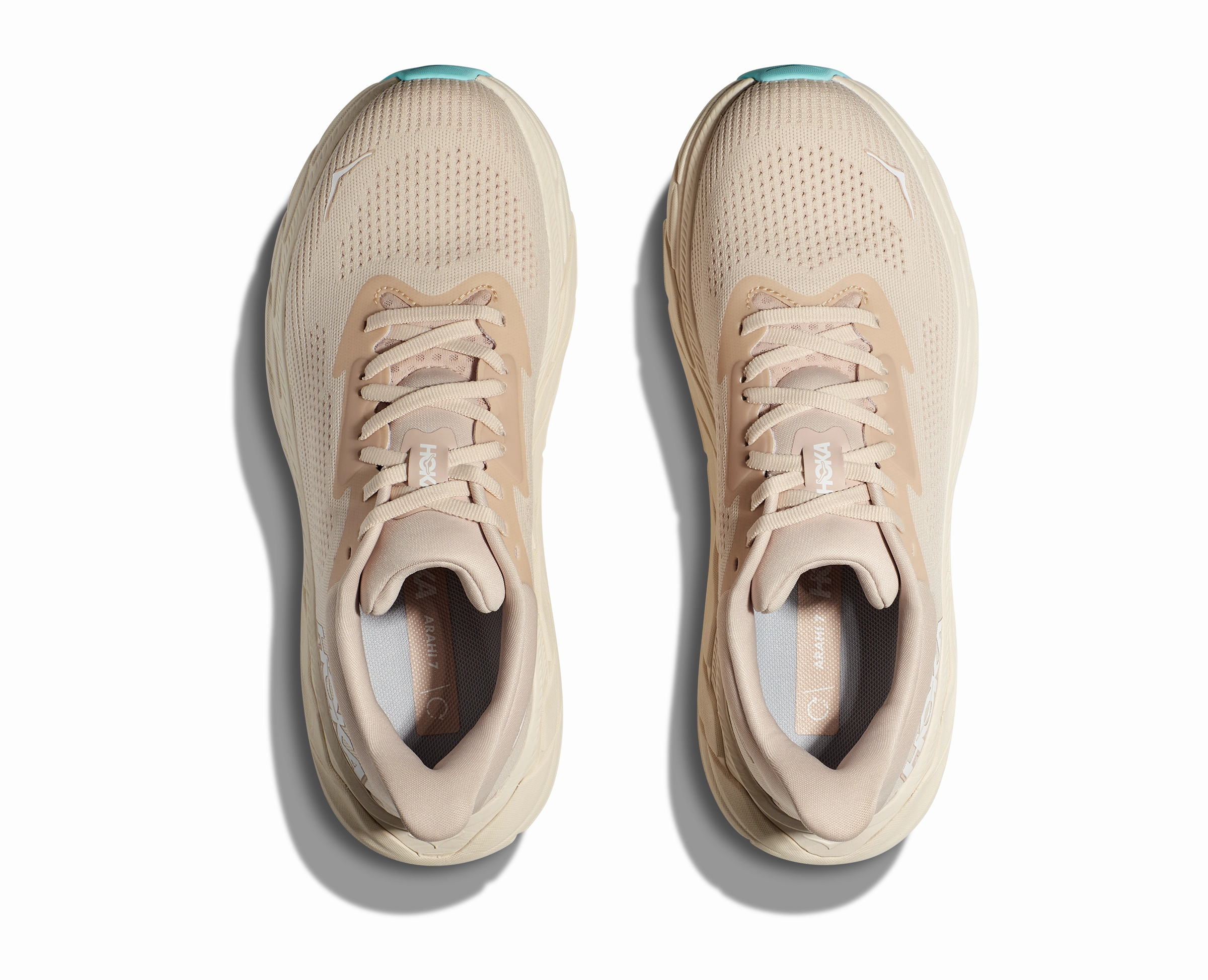 Hoka Womens Arahi 7 - Vanilla / Cream (1147851-VRM) Cotton On Flat Shoes