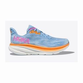 Shoes Sams WOMEN'S CLIFTON 9 - WIDE D - AIRY BLUE/ICE WATER