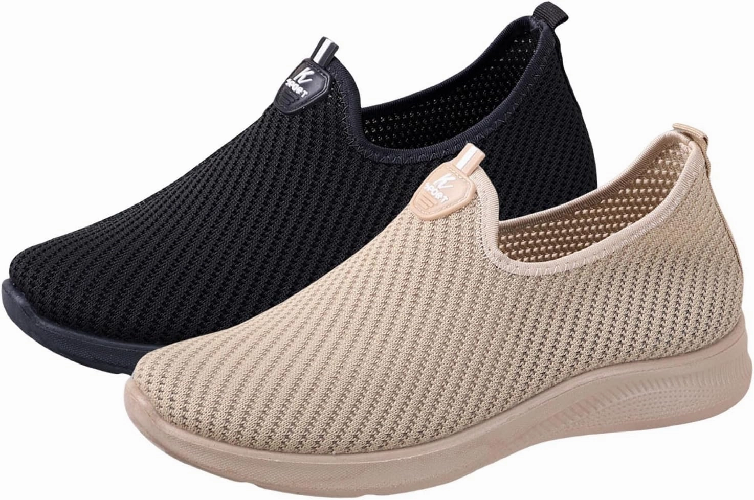 IWIHMIV Men's Slip On Sneakers Men Tennis Shoes Mens Walking Shoes Lightweight Athletic Running Shoes Casual Sports Shoes Sneakers Running Shoes With Good Arch Support