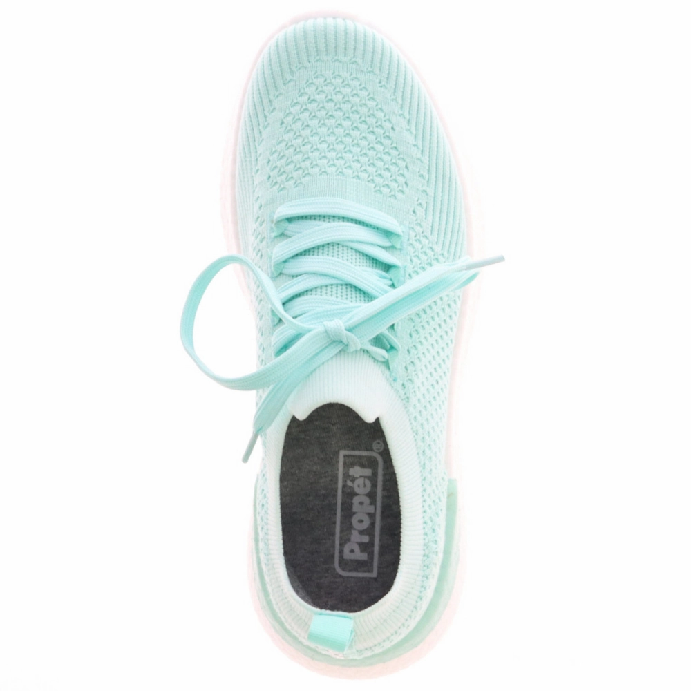 Propt B10 Unite Mint Knit Sneaker (Women's) Best Walking Shoes For Women With High Arches