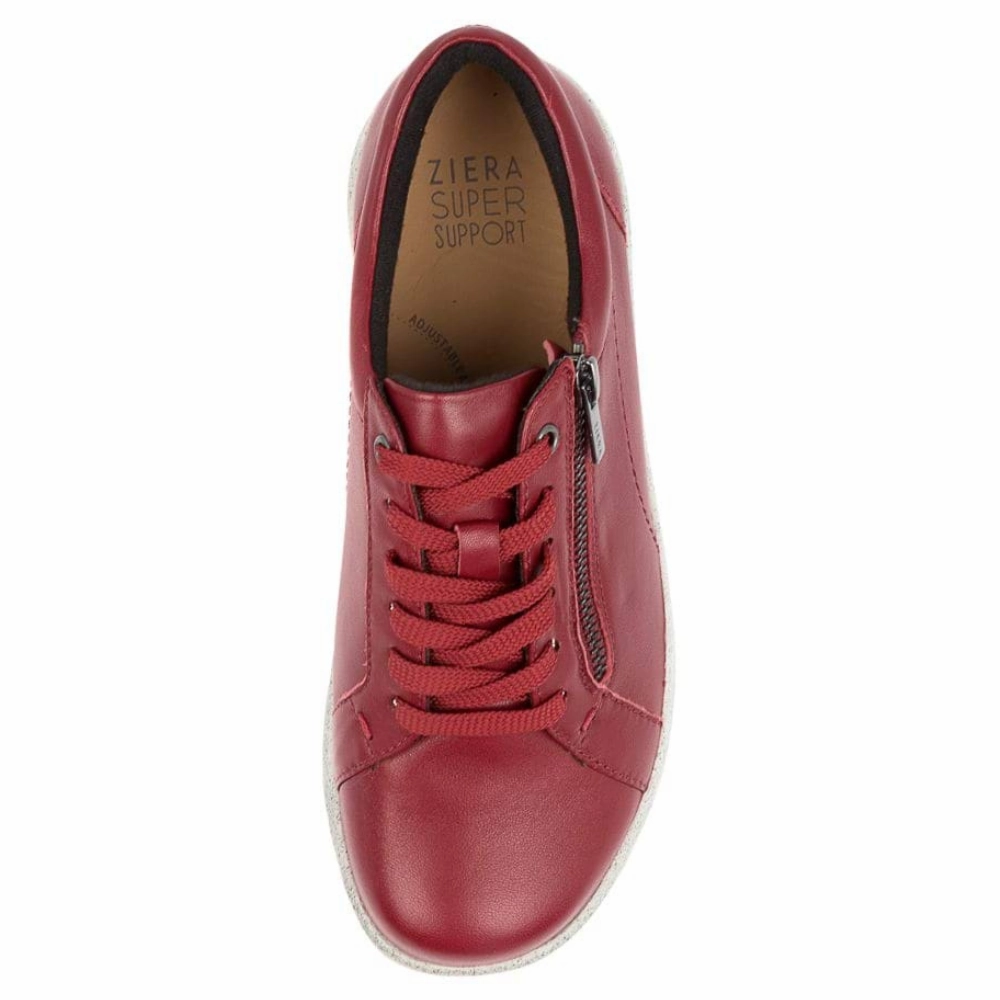 Best Stylish Walking Ziera Solar Pinot Leather Sneaker (Women's)