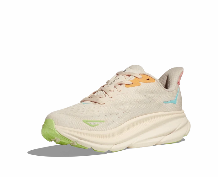 Hobart Hoka Womens Clifton 9- Vanilla Astral (1127896-VLS)