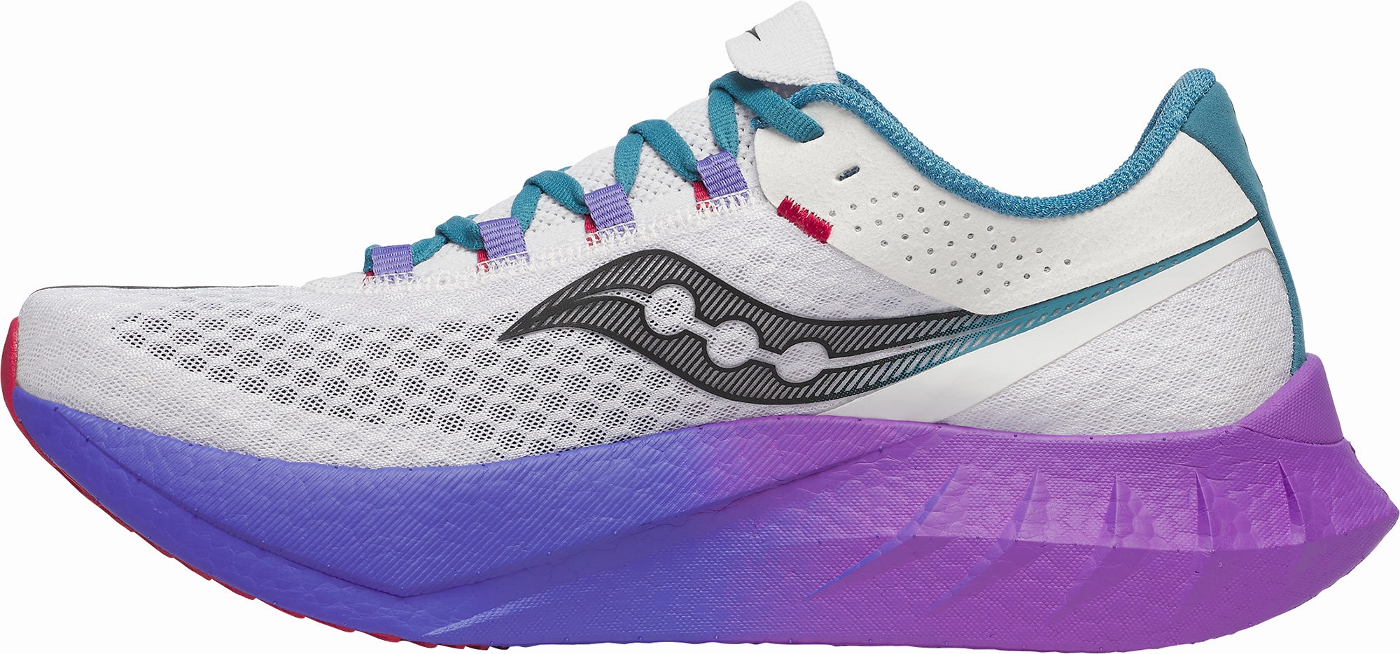 Saucony Endorphin Pro 4 Mens Running Shoes - White Running Shoes And Socks