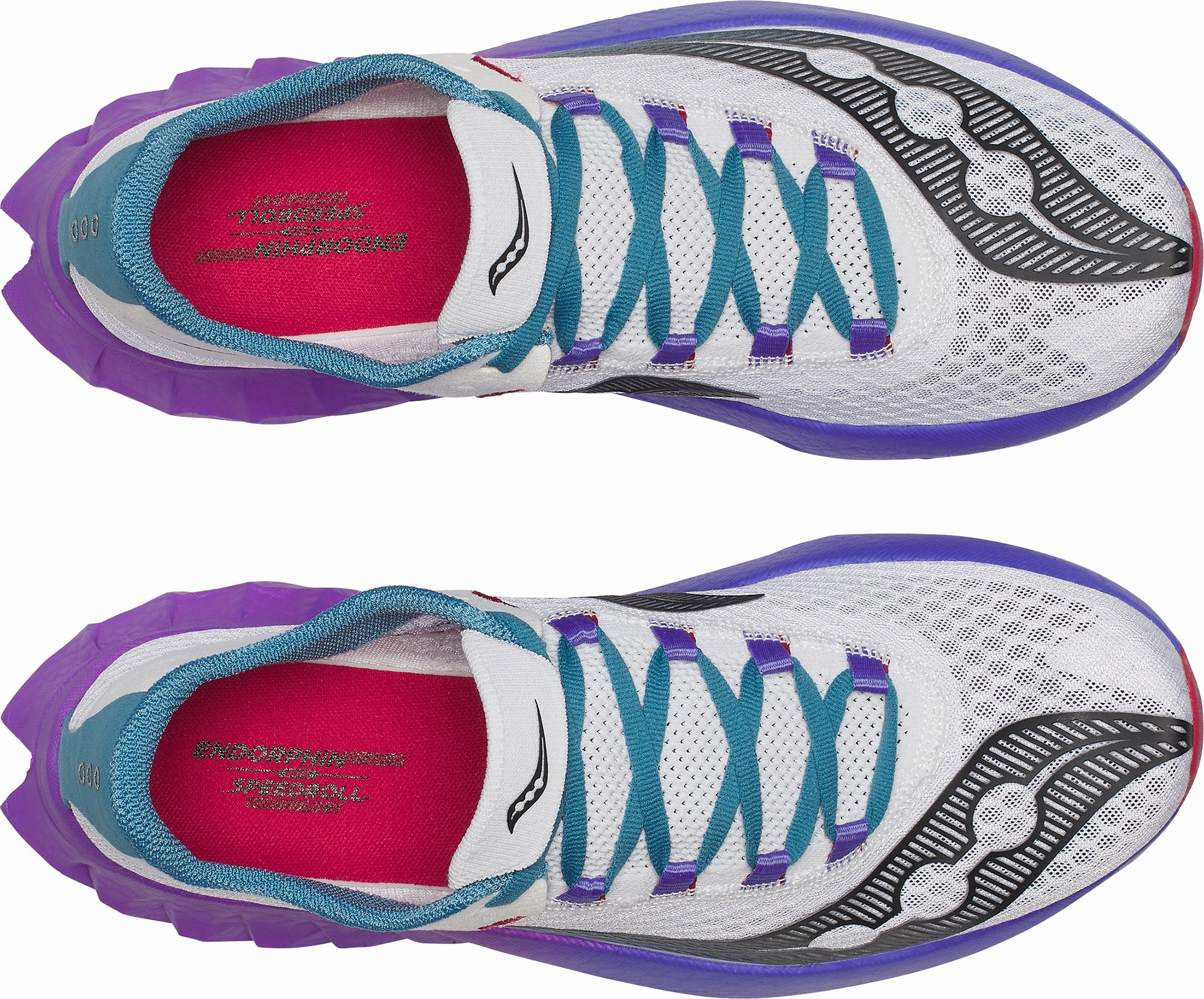 Saucony Endorphin Pro 4 Mens Running Shoes - White Carbon Plated Running Shoes