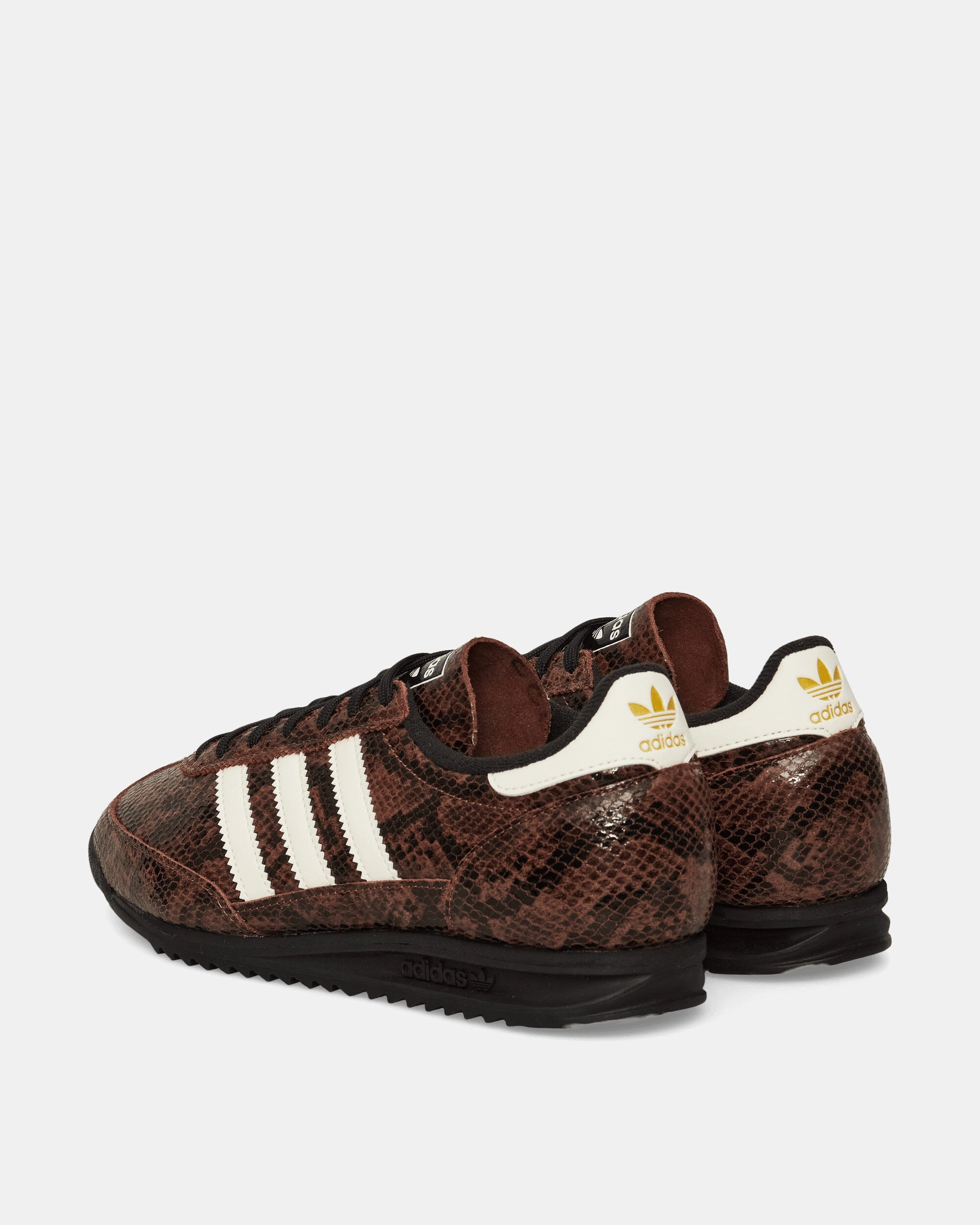 Adidas Cloudfoam Shoes Women's SL 72 OG Sneakers Preloved Brown / Core Black / Cream White