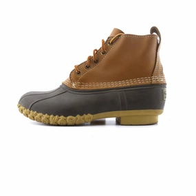 L.L.BEAN THE ORIGINAL DUCK Brown Lace Up Oxfords