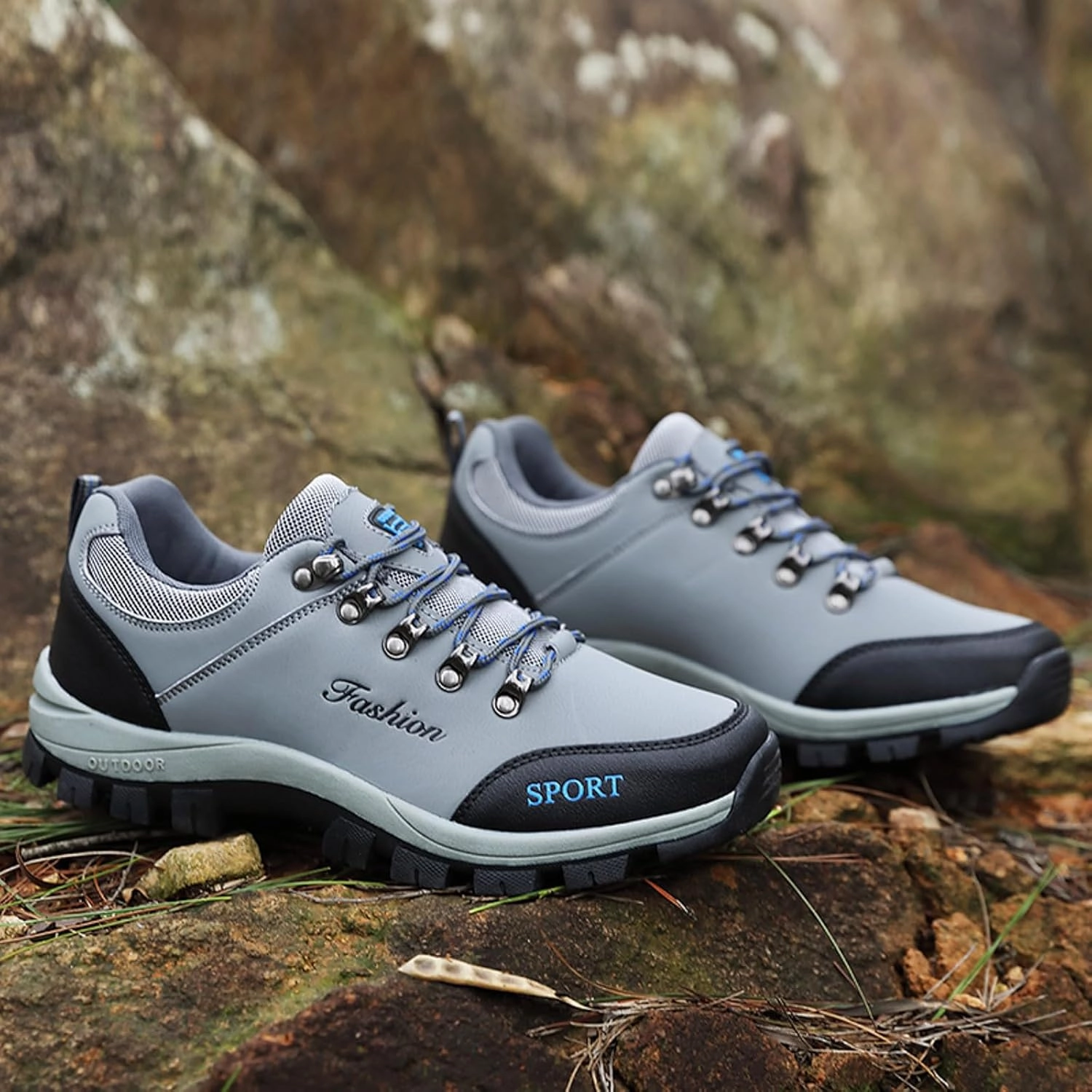 Hiking Sneakers Slip On Tennis Shoes Men Running Shoes Walking Hiking Sneakers for Men Outdoor Casual Snearker Mens Lightest Running Shoe