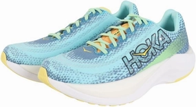 HOKA Mach X Running Shoes Man Blue White, Blue / white, 10 Men Shoes For Long Standing All Day