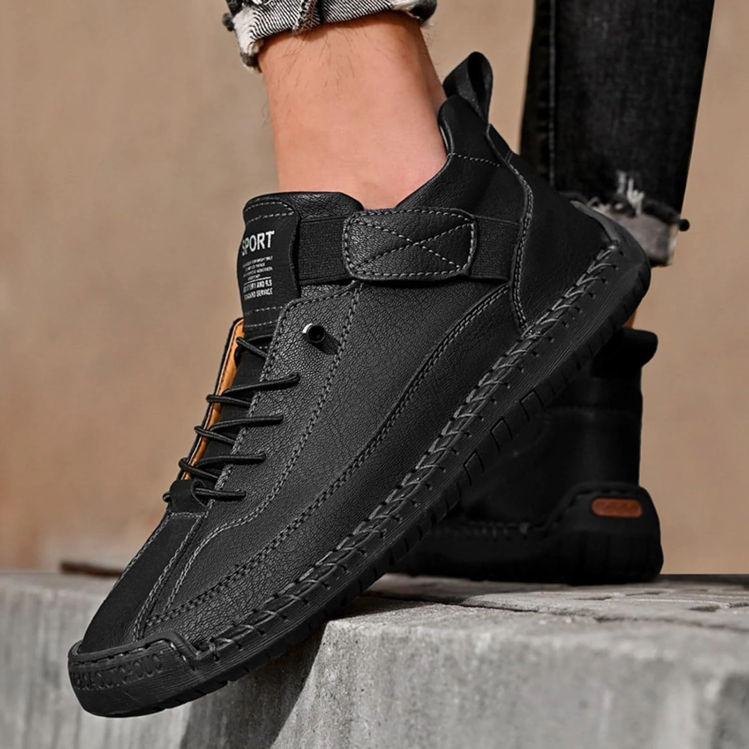 Shoe For Running IWIHMIV Mens Slip On Shoes Men's Walking Running Tennis Shoes Athletic Casual Comfortable Sneakers Walking Shoes for Men