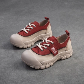 Giorgio Armani Casual Shoes Women Minimalist Soft Leather Comfort Casual Shoes