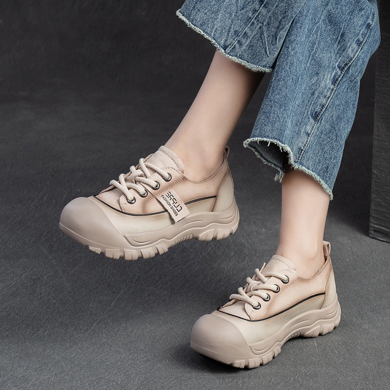 Lacoste Chaymon Casual Shoes Women Minimalist Soft Leather Comfort Casual Shoes