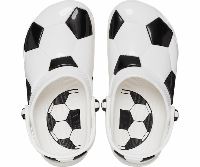 Crocs Kids' Classic Soccer Ball Clog Professional Soccer Players Cleats