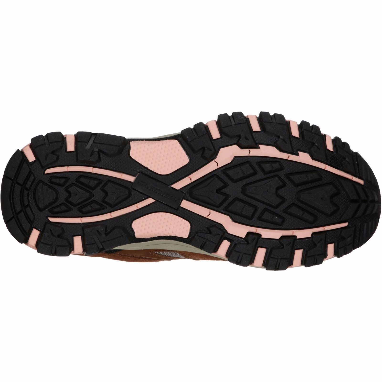 Women's Wide Fit Skechers SK167003 Selmen West Highland Hiking Sneakers - Brown/Tan Tecnica Forge Hiking Boots