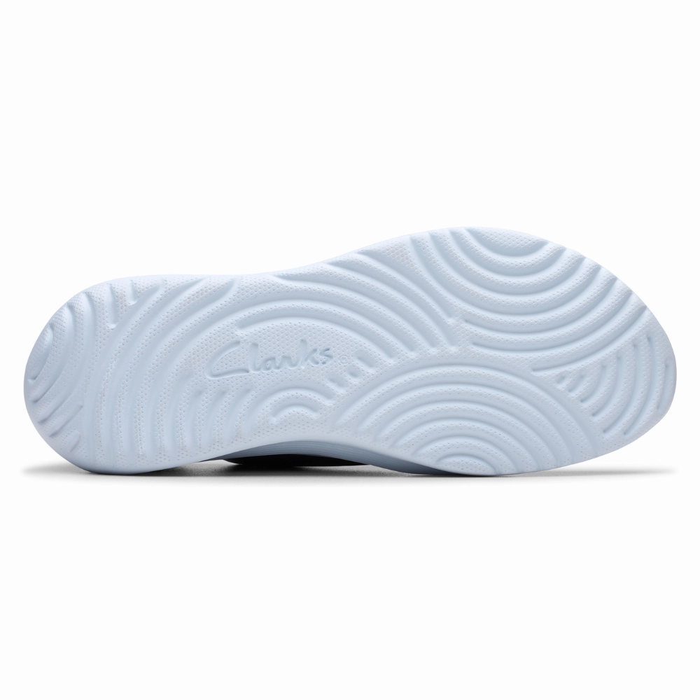 Soft Walk Clarks Solevana Style Navy Sneaker (Women's)