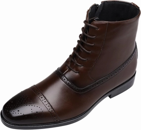 Dress Shoes for Men Loafers Dark Brown Mens Shoes Classic Business Leather Shoes Business Casual Shoes Men Comfortable Rock Casual Shoes