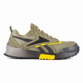 Reebok Mens Lavante 2 Army Green/Black Mesh CT EH Trail Running Work Shoes Cross Trail Shoes