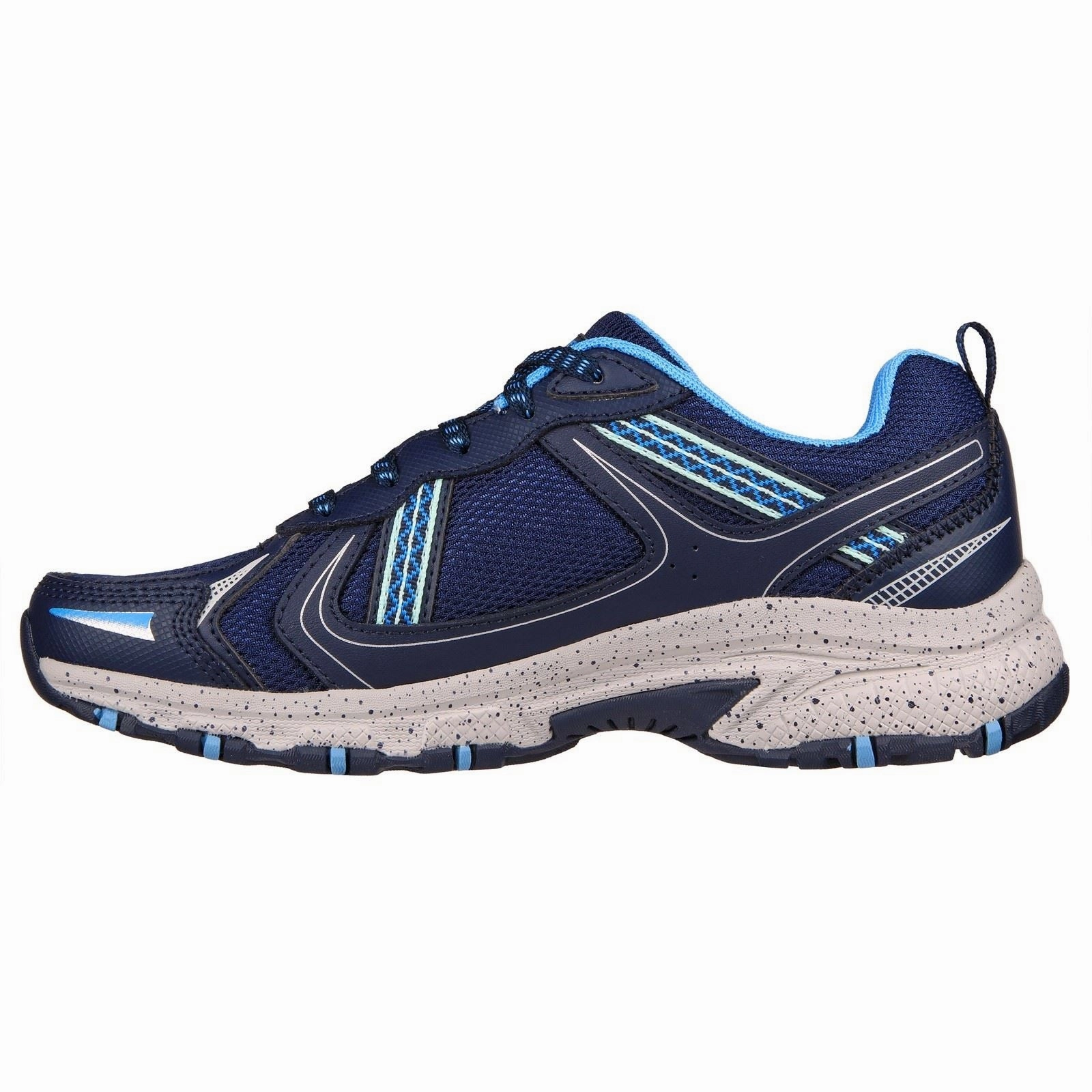 Running Shoes Review Women's Wide Fit Skechers 149820 Hillcrest Vast Adventure Sneakers - Navy/Blue