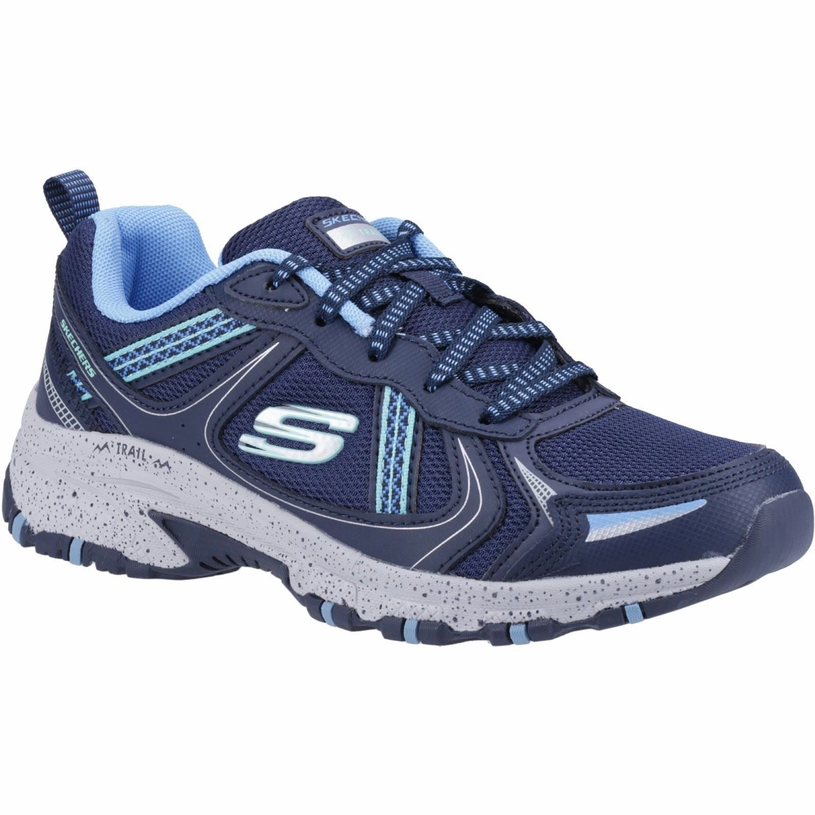 Best Gtx Trail Shoes Women's Wide Fit Skechers 149820 Hillcrest Vast Adventure Sneakers - Navy/Blue