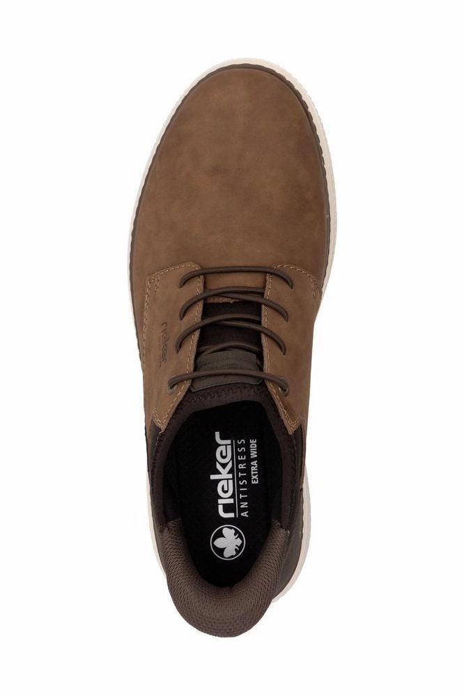 Rieker Mens shoe B3357-24 in Brown Blazer Low '77 Jumbo Casual Shoes