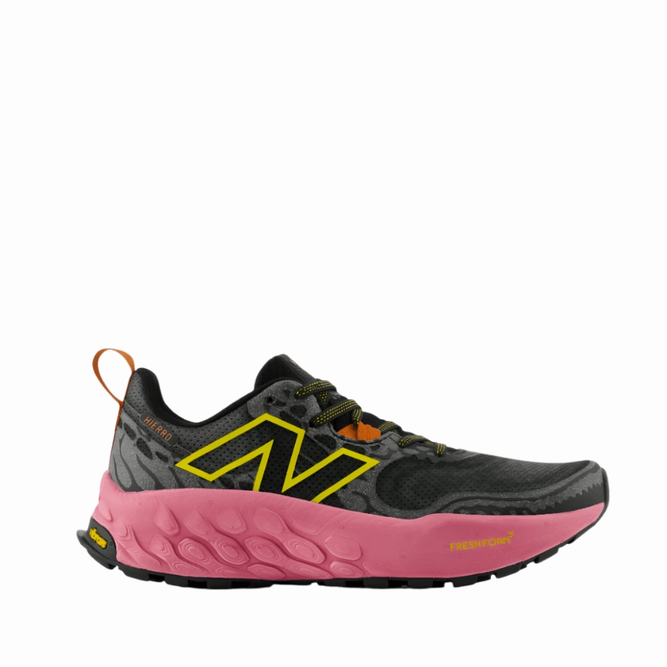 Waterproof Winter Trail Running Shoes New Balance Hierro v8 Women's Trail Running Shoes in Black/Pink AW24