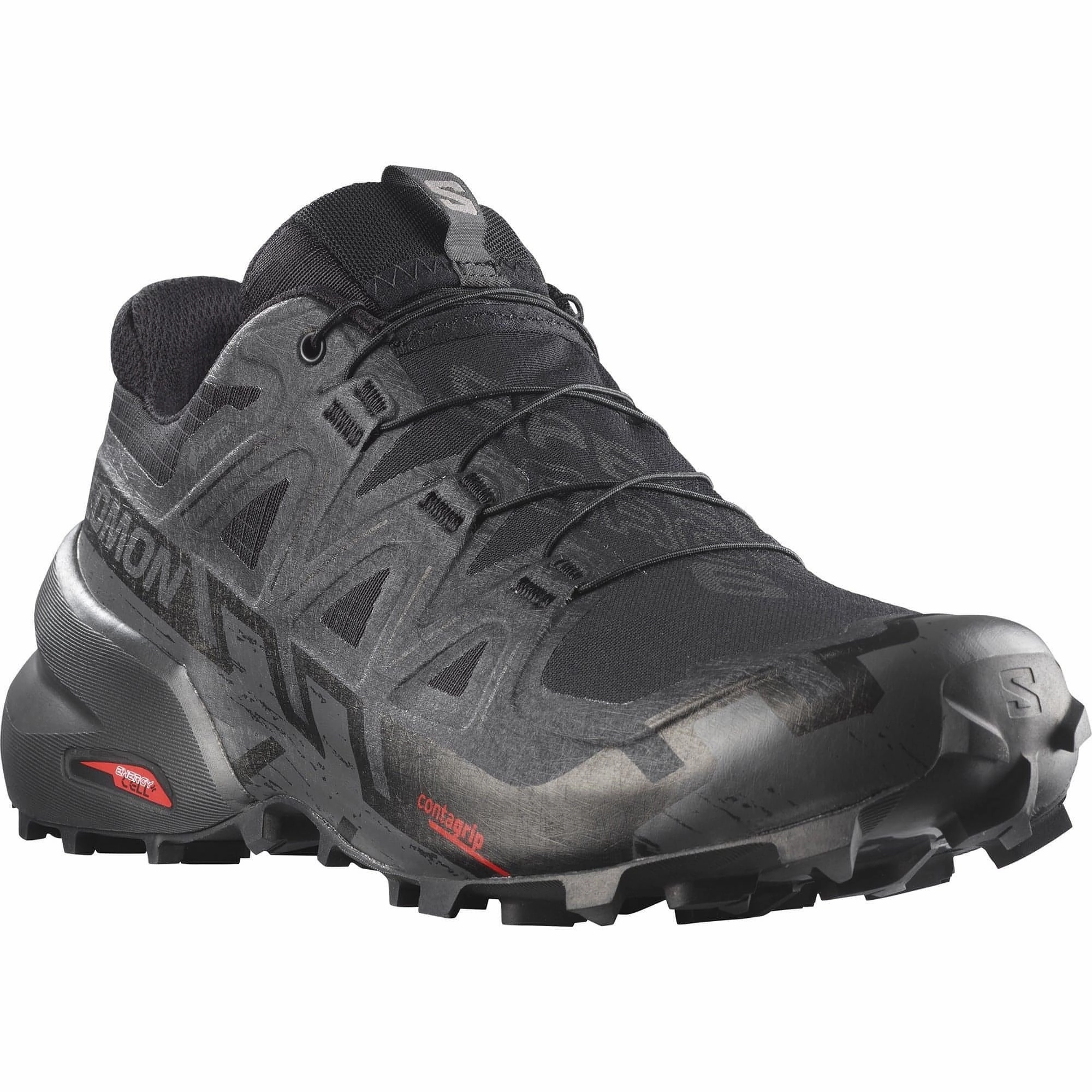 Trail V1 Running Shoe Salomon Speedcross 6 GORE-TEX Mens Trail Running Shoes - Black