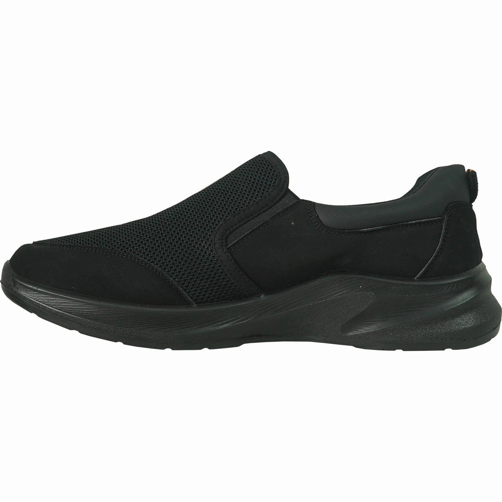VANGELO Men Slip Resistant Shoe JIMMY-2 Black  - Wide Width Available Tamaris 