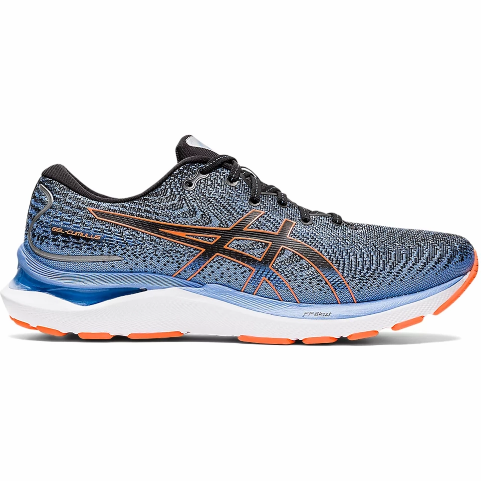 Men's Asics Gel-Cumulus 24, Black/Shocking Orange, 8 D Medium Asics Gel Quantum 180 Running Shoes