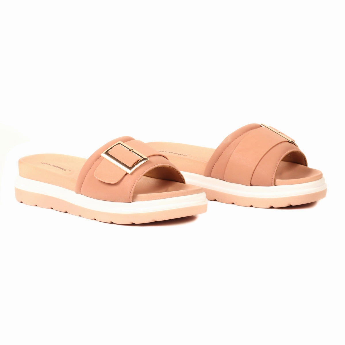 DAZZY Kinder Peep Toe Slides