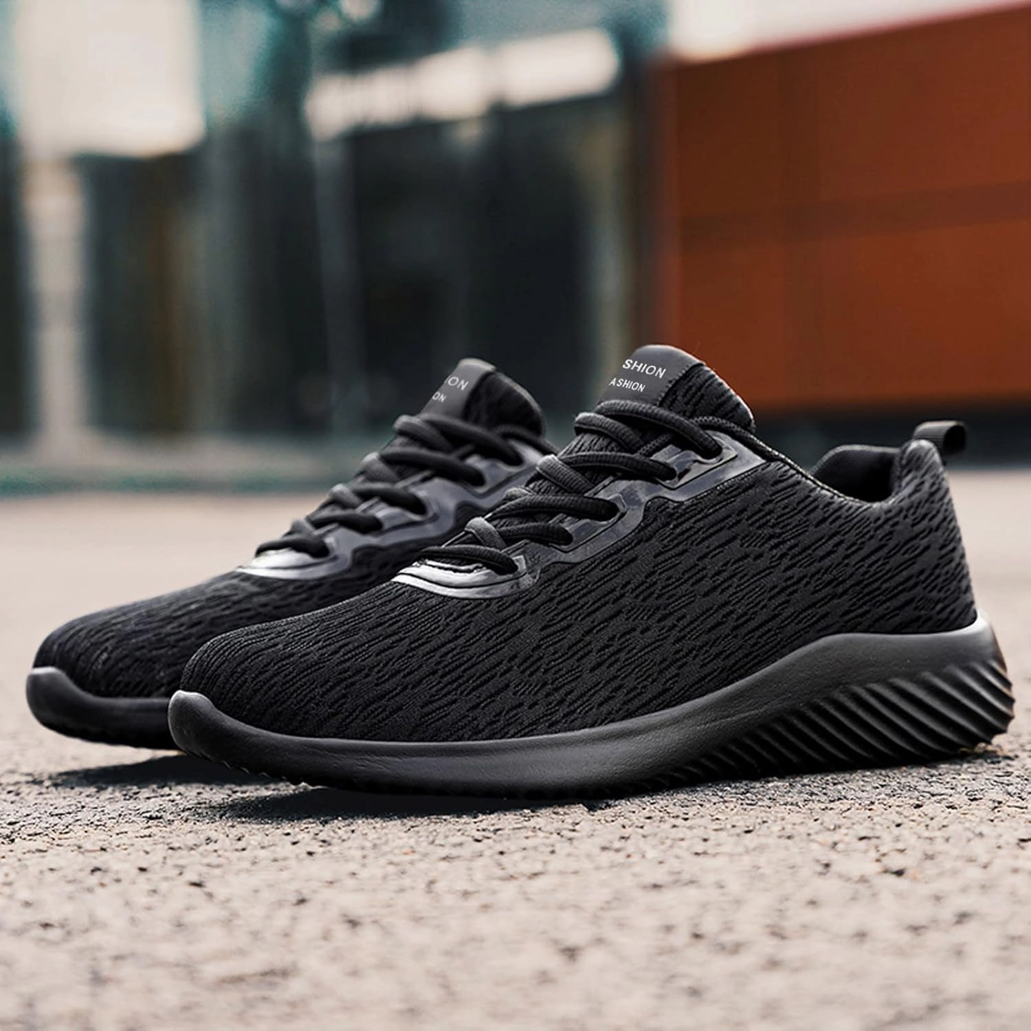 Best Running Shoes For Road Mens Breathable Lace Up Running Shoes Breathable Casual Comfortable Walking Sneaker Wide Walking Shoes for Men