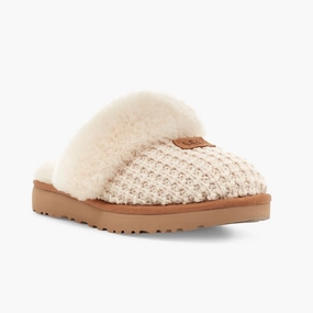 Slip On Logger Boots UGG Cozy Knit Slipper in Cream - Women's